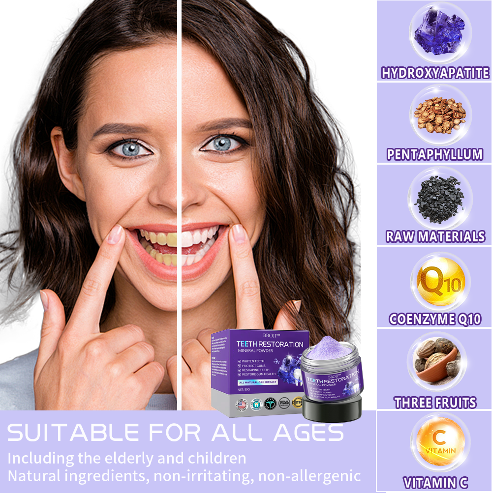 BBOJI™ TeethRestoration Mineral Powder💋(ADA recommended)💋tiaozhuan