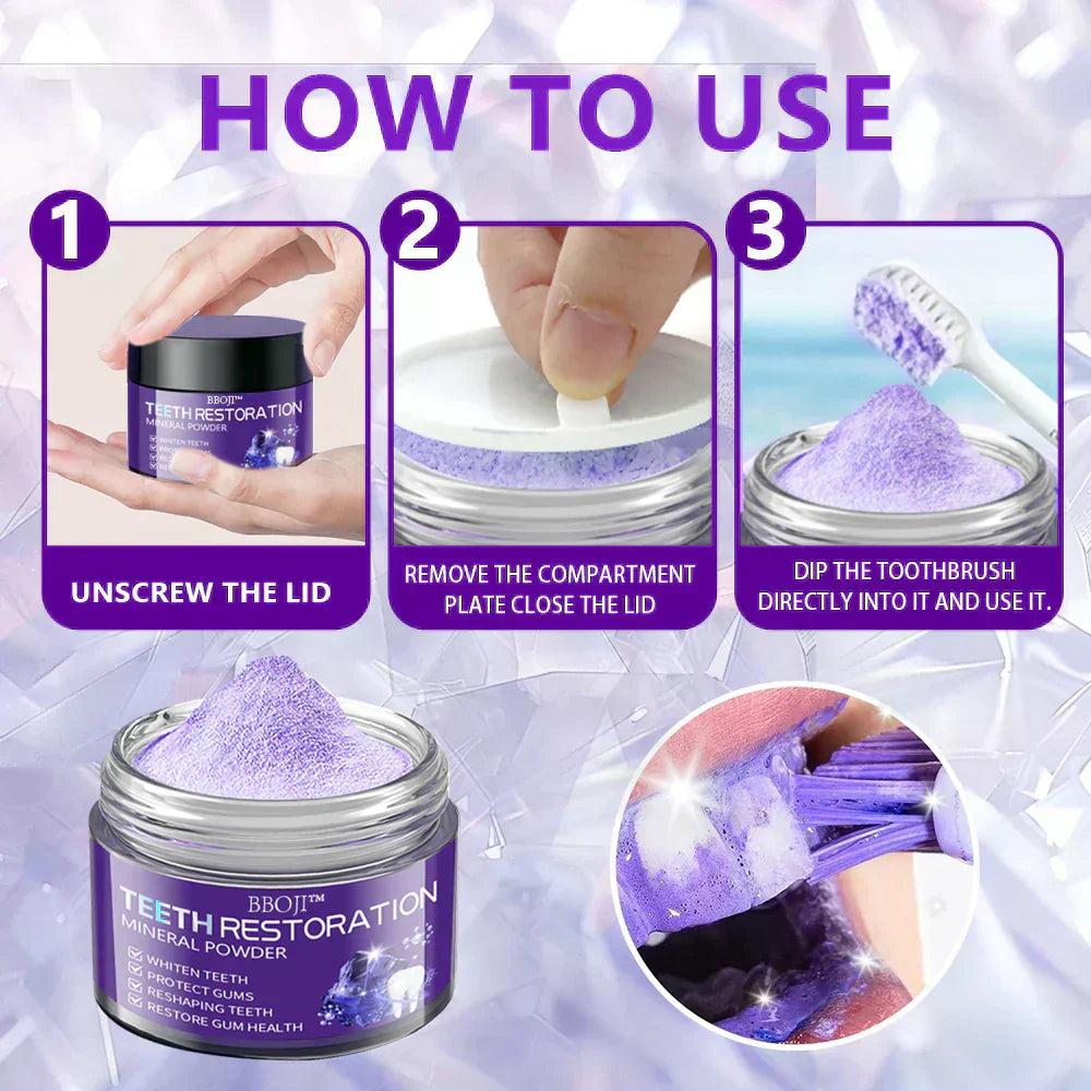 BBOJI™ TeethRestoration Mineral Powder💋(ADA recommended)💋tiaozhuan