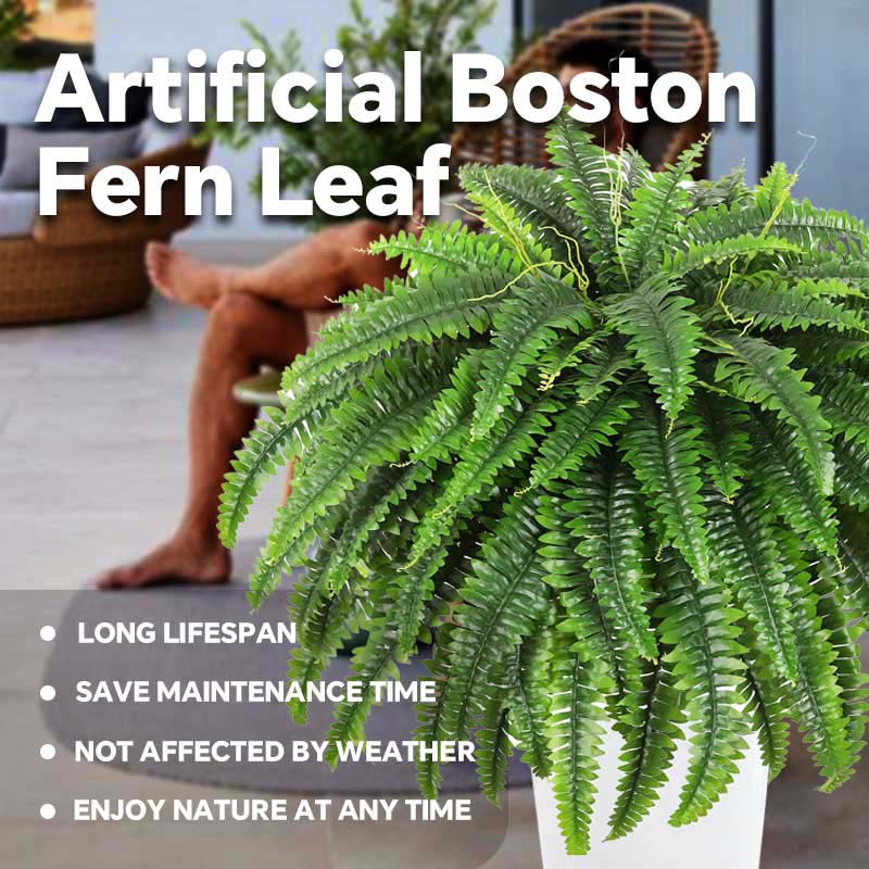 🔥Last Day 75% OFF--🌿UV Resistant Lifelike Artificial Boston Fern🌿 tiaozhuan