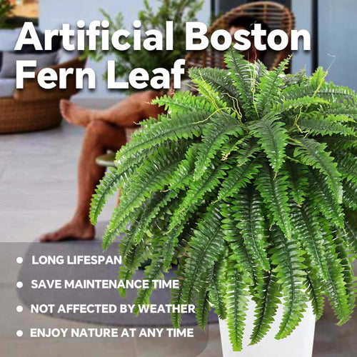 🔥Last Day 75% OFF--🌿UV Resistant Lifelike Artificial Boston Fern🌿 tiaozhuan