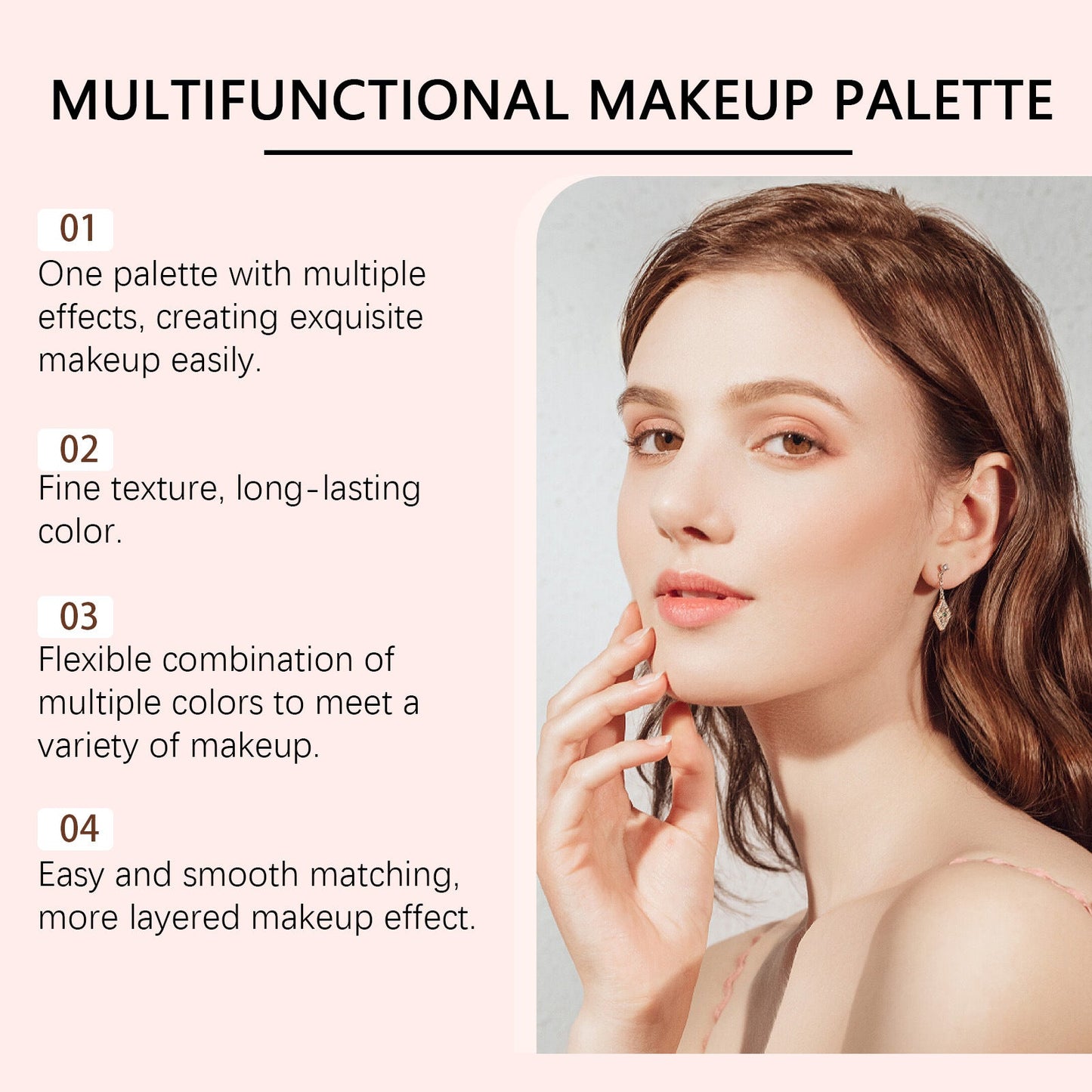 First 3 Hours: Free brush🔥Multifunctional Makeup Palette